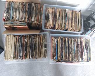 200+ 45s in original sleeves