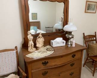 Antique Oak Dresser