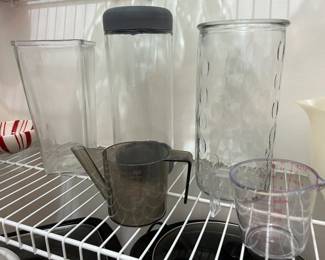Assorted Vases and Storage containers