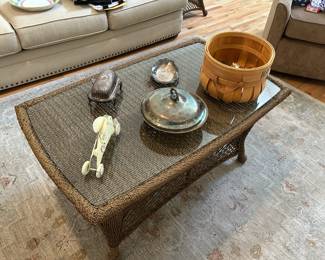 Wicker Coffee Table