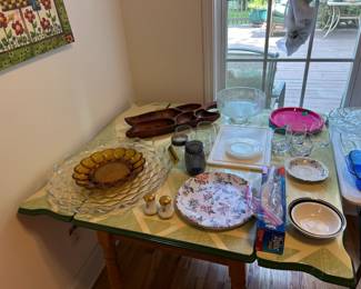 Various Serving Dishes