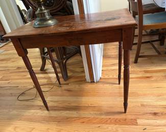 Antique wooden table