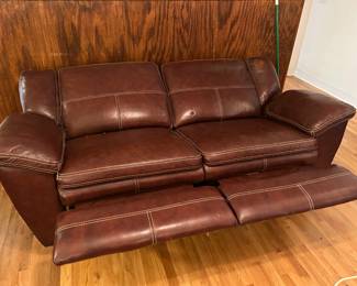Dual Reclining Sofa (manual recline - reclined position)