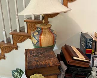Bibles and Assorted Lamps