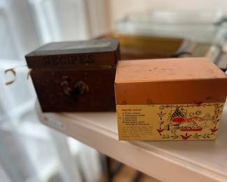 Recipe Boxes
