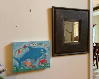 Assorted Artwork and Mirrors