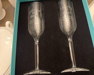 Tiffany Champagne Flutes