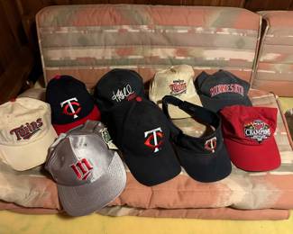 MN Twins Cap Collection