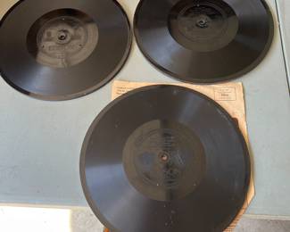 Antique Edison Diamond Disc Records