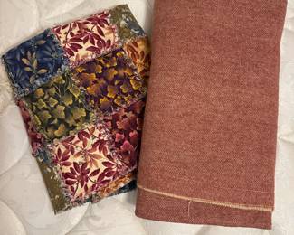 Quilts and Wool Blanket