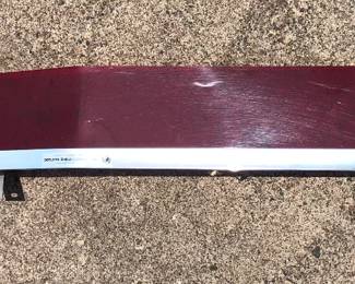Vintage Red Deflecta-Shield Bug Deflector