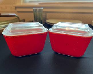 Vintage Pyrex Refrigerator Covered Dishes