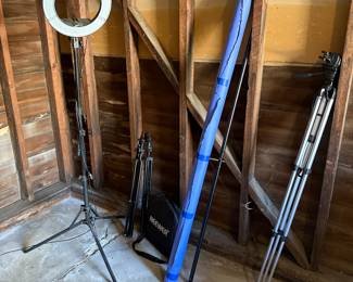 Lighting/self tape equipment