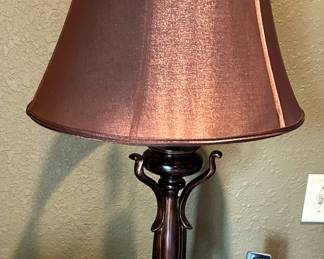 (1) of (2) lamps in the master bedroom