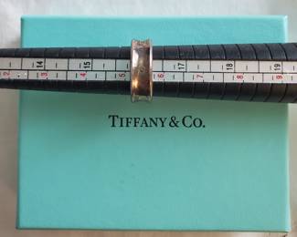 Tiffany & CO ring size 5 1/5