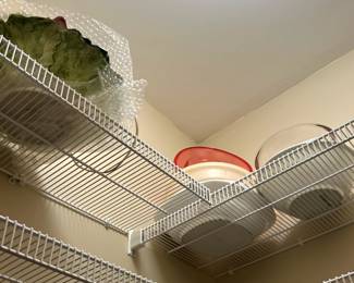 Few items in the pantry