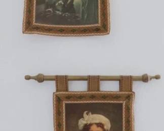 Vintage Corona Decor Art Reproductions Wall Tapestries