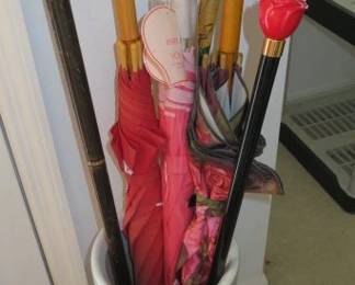 Rose Design Umbrella Stand, Umbrellas & Walking Sticks