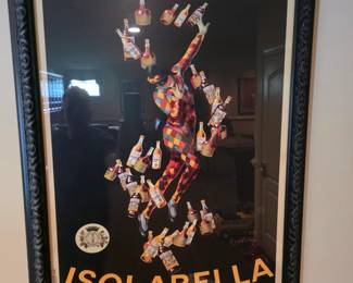 Isolabella 1910 Cappiello VTG Art Print Wine Bar Poster