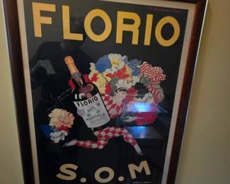 Stupell Florio Vintage Poster Drink Design Framed Wall Art