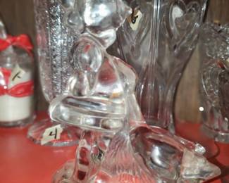 Glass Hummel figure