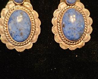 Signed Sterling earrings 
