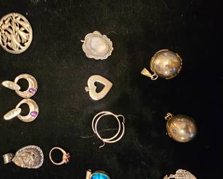 Assorted Sterling jewelry 