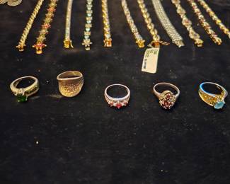 Assorted Sterling jewelry 