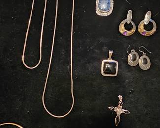 Assorted Sterling jewelry 