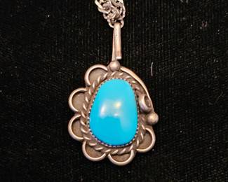 Turquoise pendant 