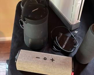 Bose Soundlink Resolve + Bluetooth Speaker and Fugoo Indoor/Outdoor Waterproof Bluetooth Speaker