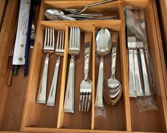 Mikasa flatware for 8