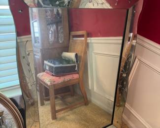 Venetian style mirror