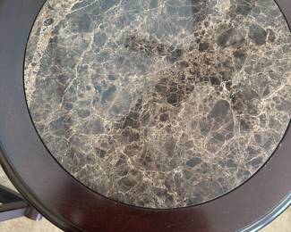 Top view of occasional table