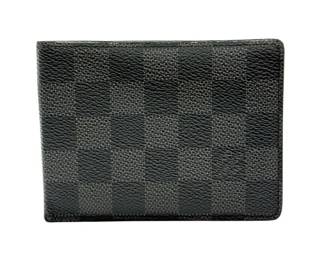 Louis Vuitton Damier Graphite Canvas Bifold Wallet; Pre-Owned