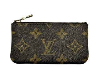 Louis Vuitton Monogram Canvas Key Pouch; Pre-Owned
