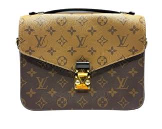 Louis Vuitton Monogram Giant Reverse Pochette Metis; Pre-Owned