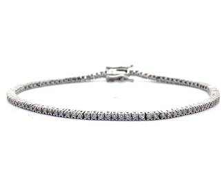 Scintillating 1 Carat Diamond Classic Tennis Bracelet