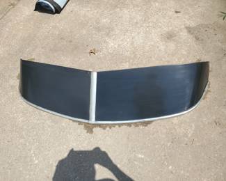 Fulton style sun visor for classic cars and trucks