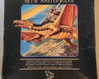 Set 4: Master Rules/Dungeons and Dragons