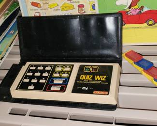 Vintage Quiz Wiz Toy Game