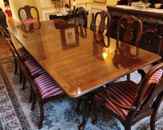 Traditional Dining Room/Eight Chair Set
