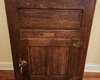 Antique Oak Ice Box
