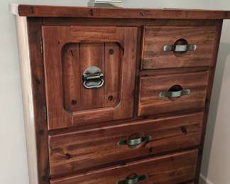 Solid Wood Dresser Rustic