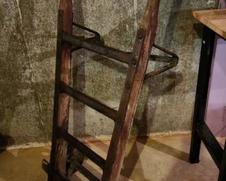 Antique Vintage Wood Dolly
