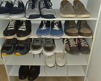 Men's name brand shoes, size 12