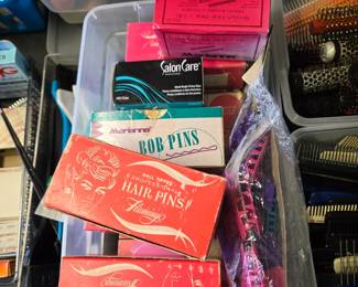 All kinds of hair pins, new & Vtg