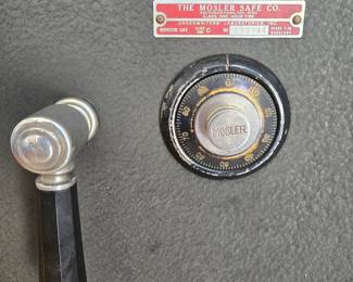 Mosler Safe. We have the combination