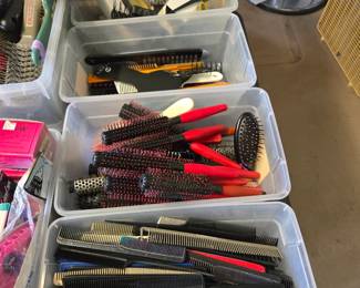 Combs, brushes