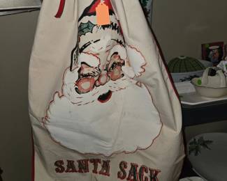 Canvas Santa Sack